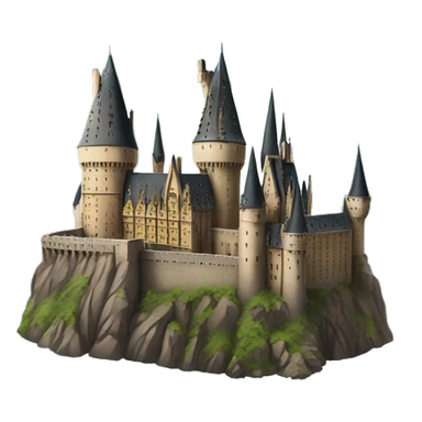hogwarts castle sticker