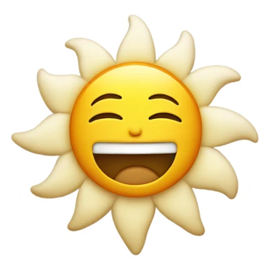 Sun going to sleep sticker