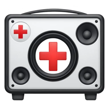 mac os icon speaker red cross sticker