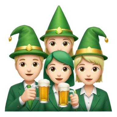 St. Patrick's day sticker