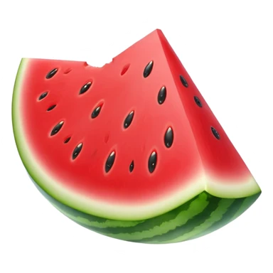 juicy watermelon slice sticker