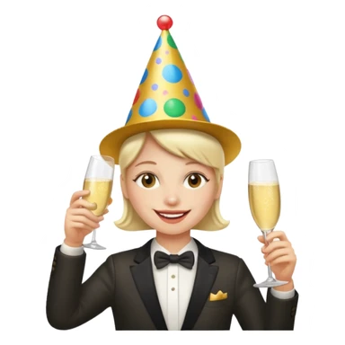 generate a person at the event sticker