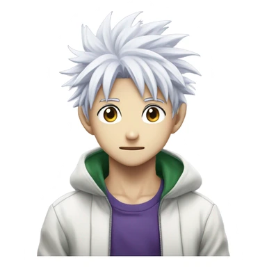 Killua zoldyck from the anime Hunter X Hunter sticker