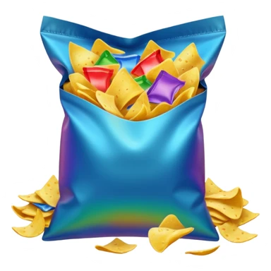 chips bag sticker