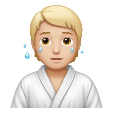 Person in bathroom sticker