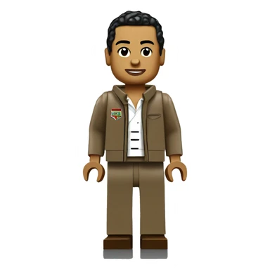 LEWIS HAMILTON lego full body sticker