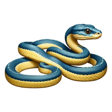 python regius detailed realistic,, full image flat  side profile 75% front facing full  design in 3d soft l centered composition 
cartoon style 140x140 pixels sticker