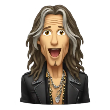 steven tyler singing sticker