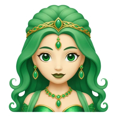 el shrak green maja sticker