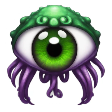 Eye of Cthulhu from terraria sticker