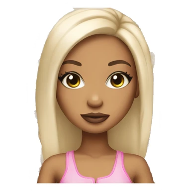 Light skin bratz doll sticker