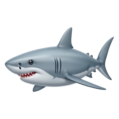 shark wearing shoes sticker