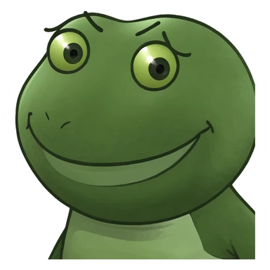 milky cross smiley sticker