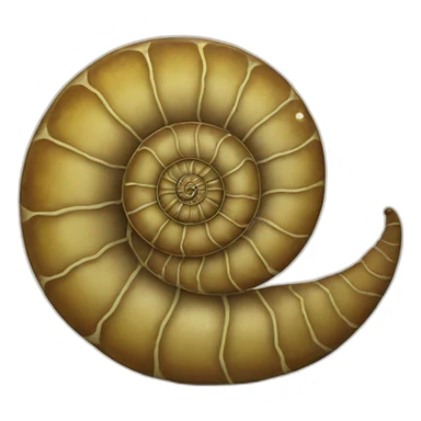 Ammonite sticker