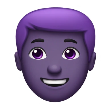 dark muted and purple heart  sticker