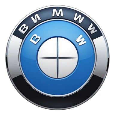 Bmw logo sticker
