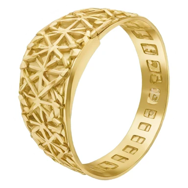 A gold bracelet sticker