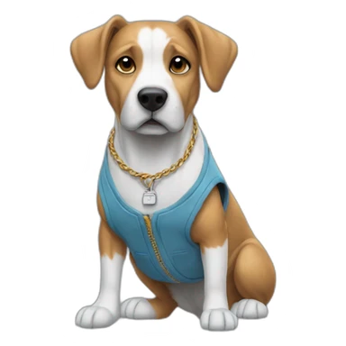 Dog-wear-jordan 4 sticker