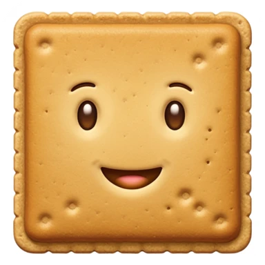 Graham cracker sticker