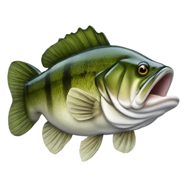Largemouth bass  sticker