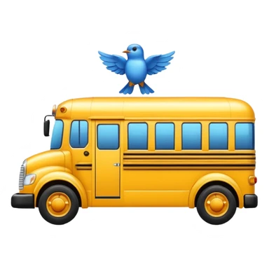 bluebird school bus sticker