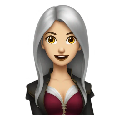 Vampire turkish women sticker