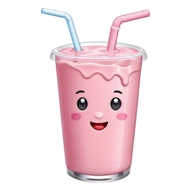 a pack of strawberry milk sticker