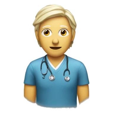 Clinical psychologist listening  sticker