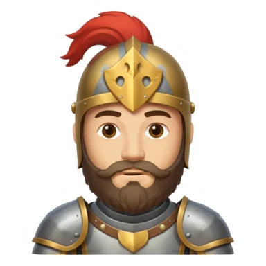 BEARDED Knights  sticker