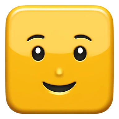 Square yellow color and teks YGZ sticker