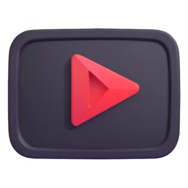 YouTube play button sticker