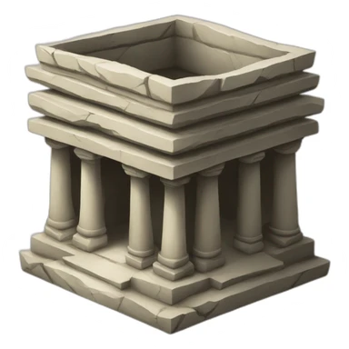 Ancient-indian-temple-stone built sticker