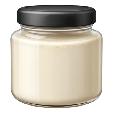 Poudre blanche dans un bocal  sticker