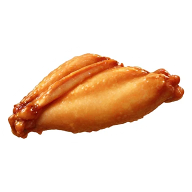 Chicken wing with legs  sticker