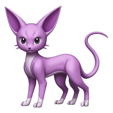 Miraidon-Genesect-Espeon-Mewtwo-Fakémon-hybrid-creature (full body)  sticker