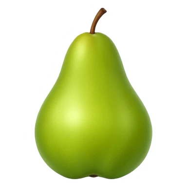 yeşil Pear sticker