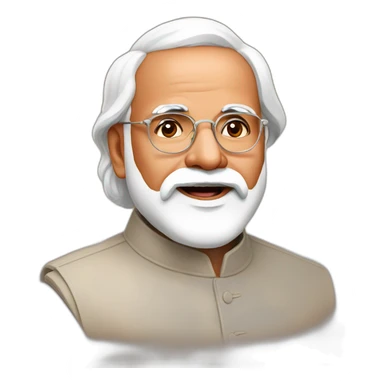 Mai Khalifa as modi ji sticker