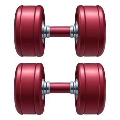 sticker de una pesa pequeña de color vino en full HD 4K sticker