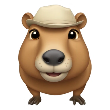 capybara đội mũ peaky blind sticker