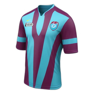 Trabzonspor stryped football jersey sticker