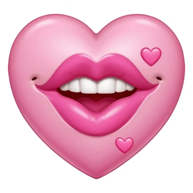 Corazón rosita 💗💋 sticker