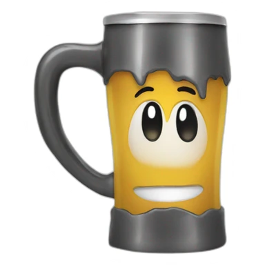 caneca de chopp sticker