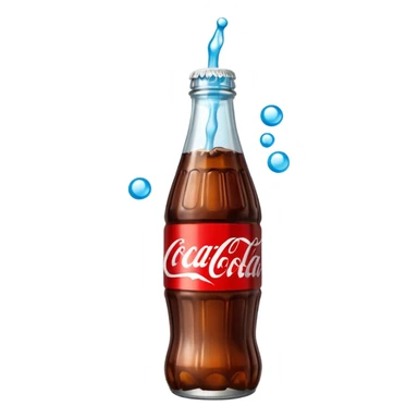 make me a coca bottle with mentos sticker