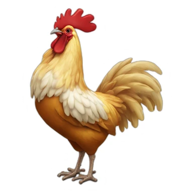 Bouteille de bière au coq mort sticker