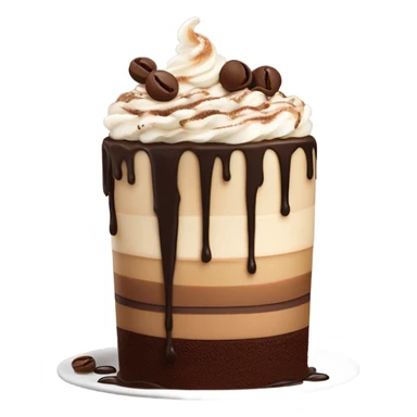 Espresso Martini Birthday Cake sticker