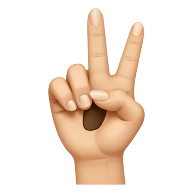 Index Pointing forward  sticker