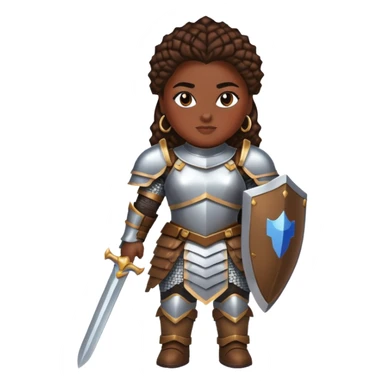Danielle Brooks as a Minecraft character sticker