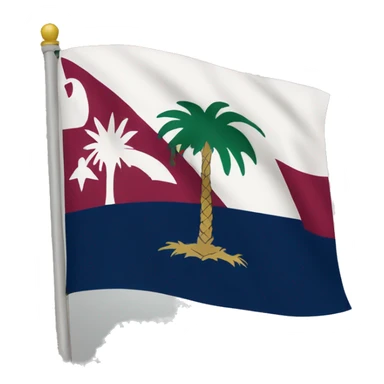 South Carolina Flag sticker
