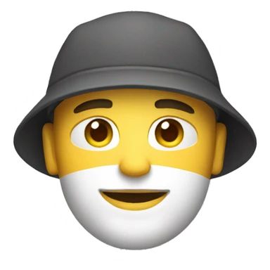 A man doing meditation WEARING cap sticker