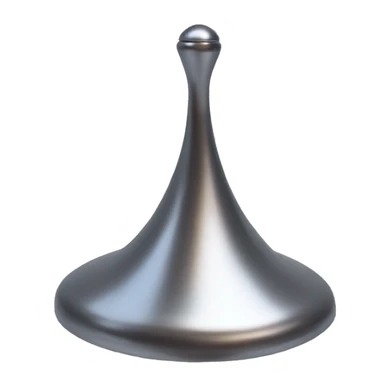 metallic spin top sticker